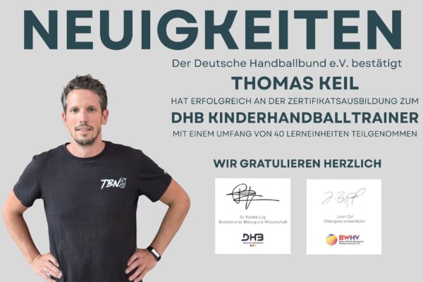 Thomas Keil Dhb Kinderhandball Trainer